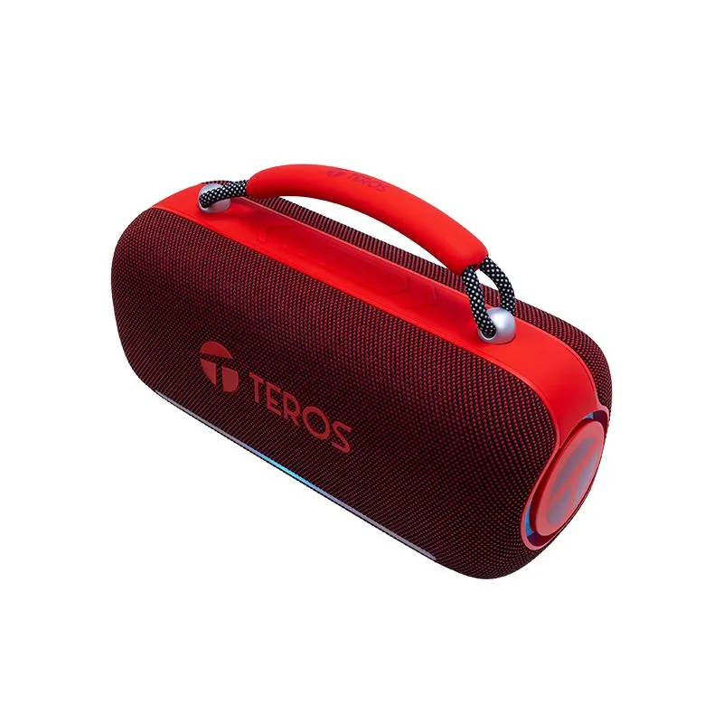 Parlante Teros Vibe VB-6049R Bluetooth 5.3 60 W RGB Rojo — foto 3