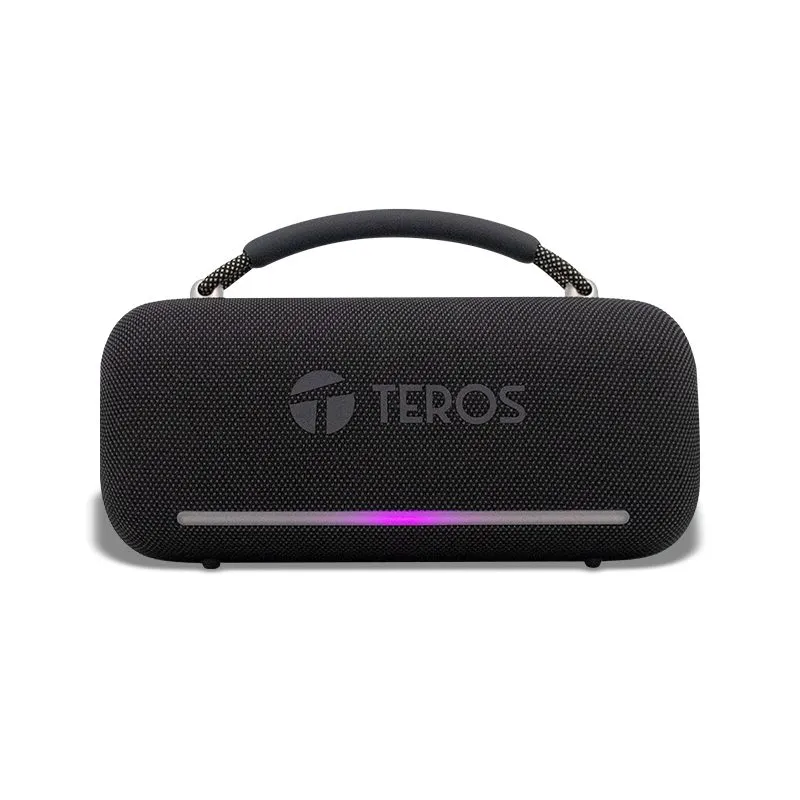 Parlante Teros Vibe VB-6049BLK Bluetooth 5.3 60 W RGB Negro