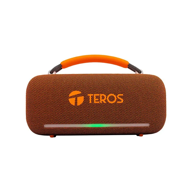 Parlante Teros Vibe VB-6049OR Bluetooth 5.3 60 W RGB Naranja — foto 2