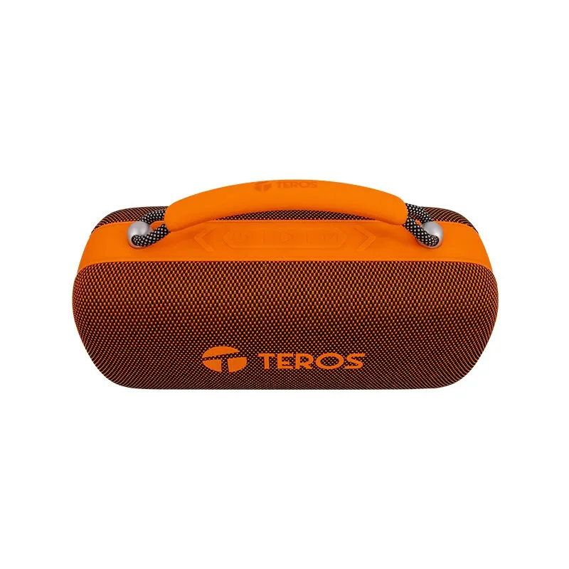 Parlante Teros Vibe VB-6049OR Bluetooth 5.3 60 W RGB Naranja — foto 5