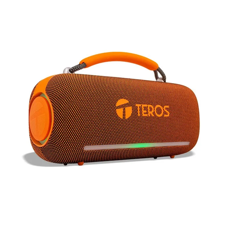 Parlante Teros Vibe VB-6049OR Bluetooth 5.3 60 W RGB Naranja