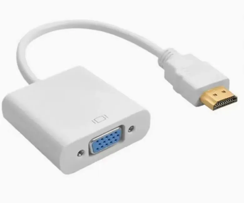 Adaptador HDMI a VGA Blanco