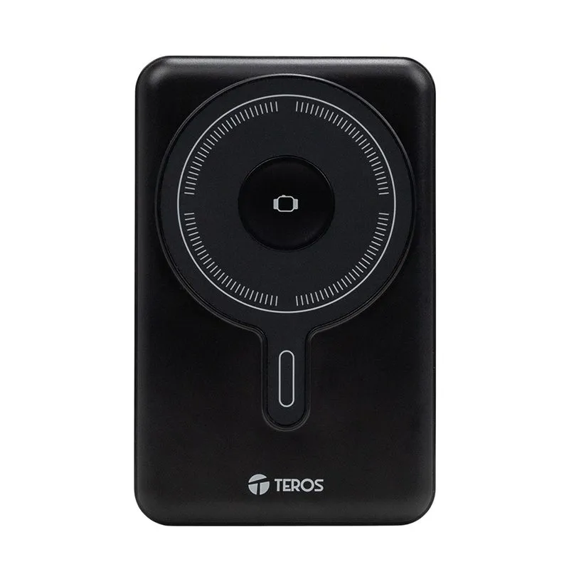 Power Bank Teros TE-7060N 10000mAh 22.5W con Carga Magnética Negro