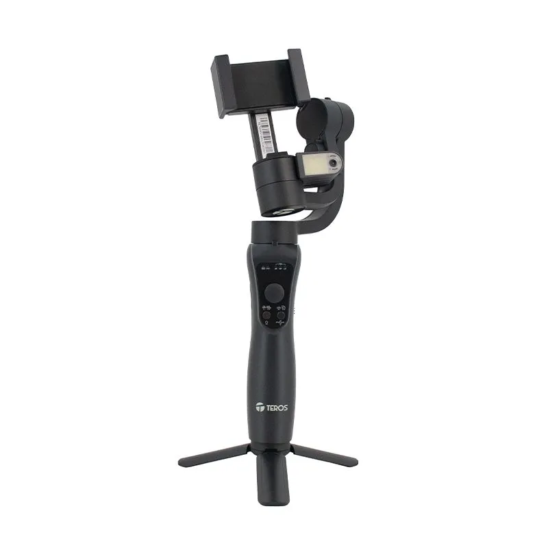 Estabilizador Gimbal para Celular Teros TE-7056N 3 Ejes con Seguimiento IA
