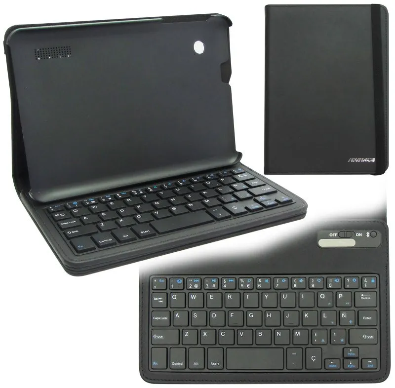Estuche Advance con Teclado Bluetooth para Tablet SmartPad SP7146 Negro