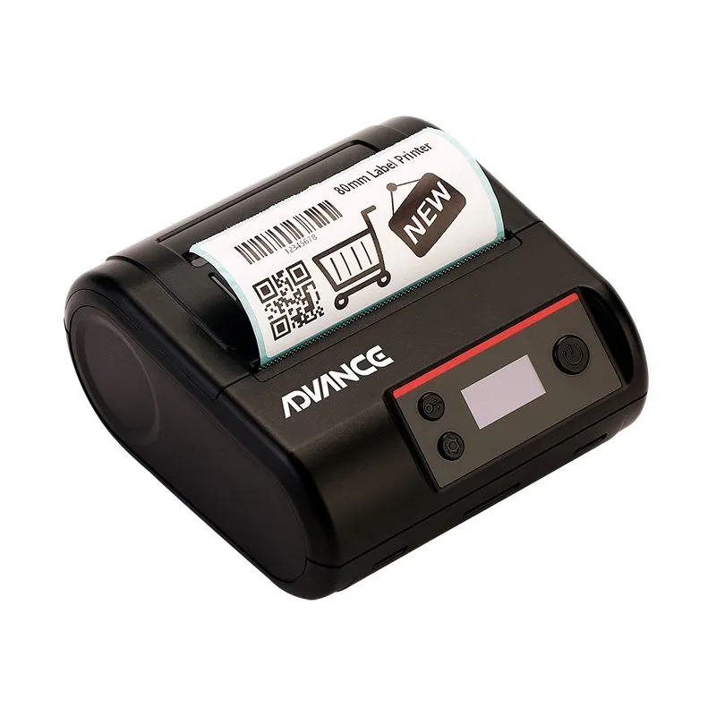 Impresora Térmica Portátil de Etiquetas y Recibos Advance ADV-9026 80 mm Bluetooth USB