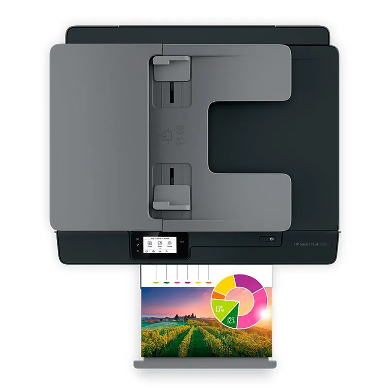 Multifuncional HP Smart Tank 530 Tinta Continua Color Wi-Fi Bluetooth ADF — foto 2