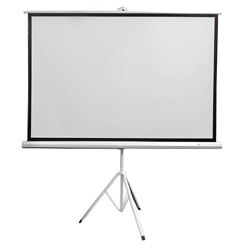Pantalla de Proyección con Trípode Teros TE-9063W 80" 1.56 x 1.17 m 4:3 Blanco Mate