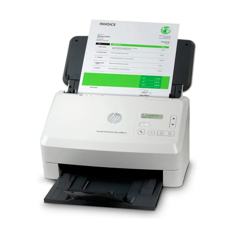 Escáner HP ScanJet Enterprise Flow 5000 s5 65 ppm Dúplex ADF 80 Hojas USB 3.0