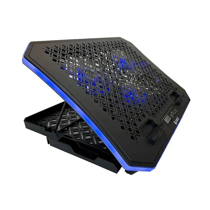 Base Enfriadora para Laptop Teros TE-7130N 10" a 19" con Pantalla LCD — foto 2