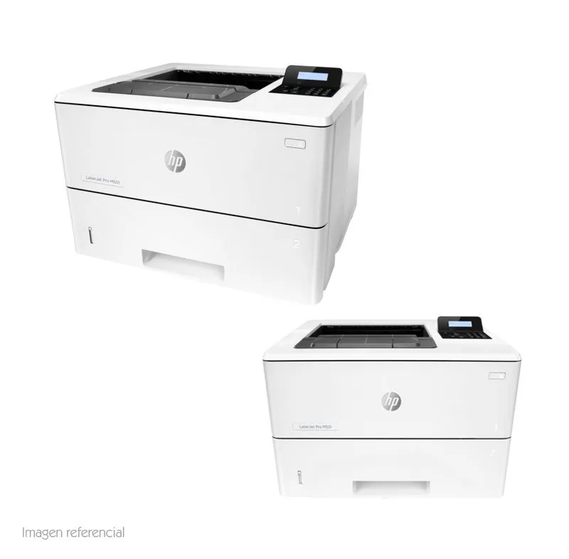 Impresora HP LaserJet Pro M501dn Láser Monocromática 45 PPM Dúplex LAN