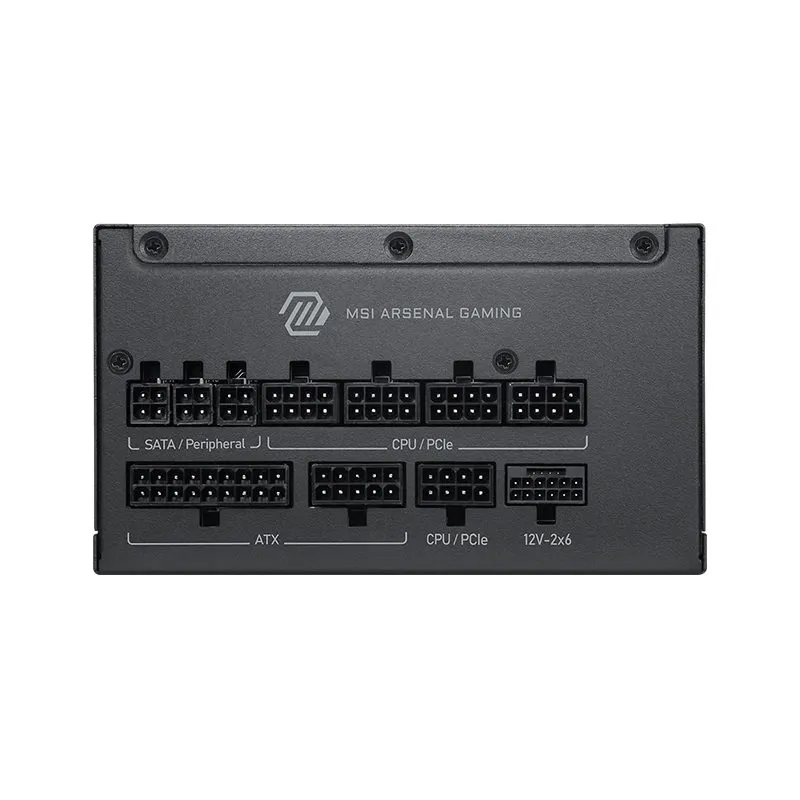Fuente de Poder MSI MAG A1200PLS PCIE5 1200W 80 Plus Platinum Modular ATX — foto 3