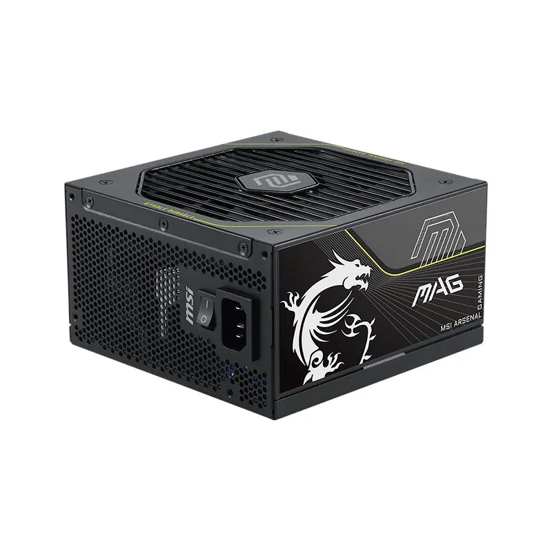 Fuente de Poder MSI MAG A1200PLS PCIE5 1200W 80 Plus Platinum Modular ATX