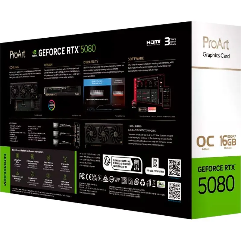 Tarjeta de Video ASUS ProArt OC GeForce RTX 5080 16GB GDDR7 — foto 15