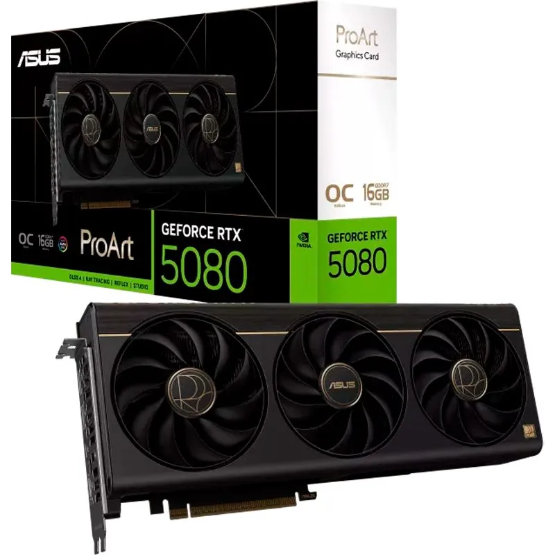 Tarjeta de Video ASUS ProArt OC GeForce RTX 5080 16GB GDDR7