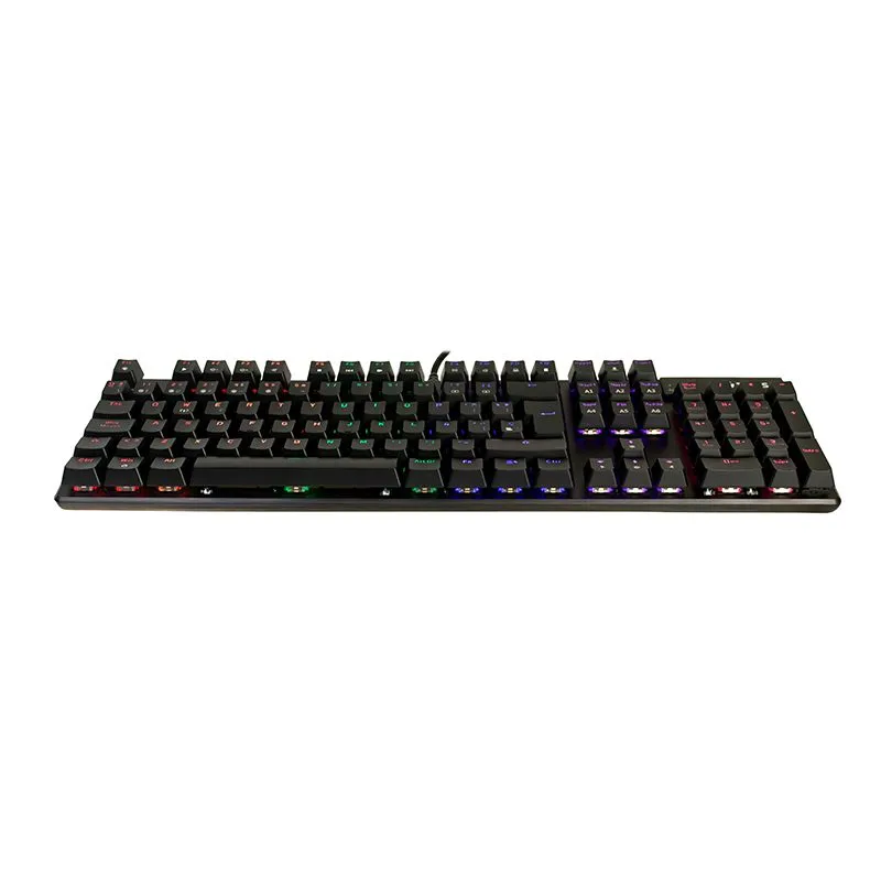 Teclado Teros TE-4068G Mecánico Switch Blue Rainbow Español — foto 4