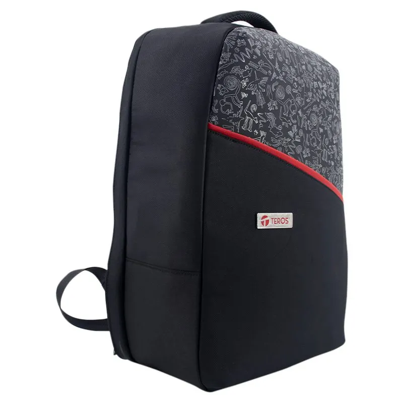 Mochila Teros Work Peruvian TE-ACS9024 Negro para Laptop de hasta 15.6" Antirrobo