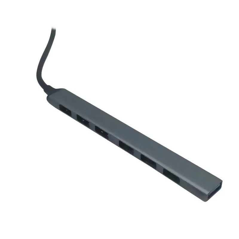 Hub USB Teros TE-8083N 7 Puertos (6 USB 2.0 + 1 USB 3.0) Cable 45 cm