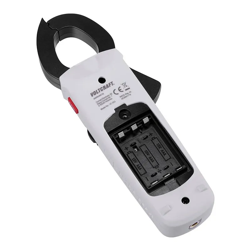 Pinza Amperimétrica Digital Voltcraft VC-523 True RMS CAT III 600 V — foto 5