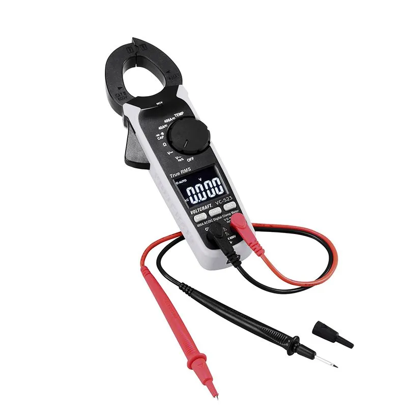 Pinza Amperimétrica Digital Voltcraft VC-523 True RMS CAT III 600 V — foto 2