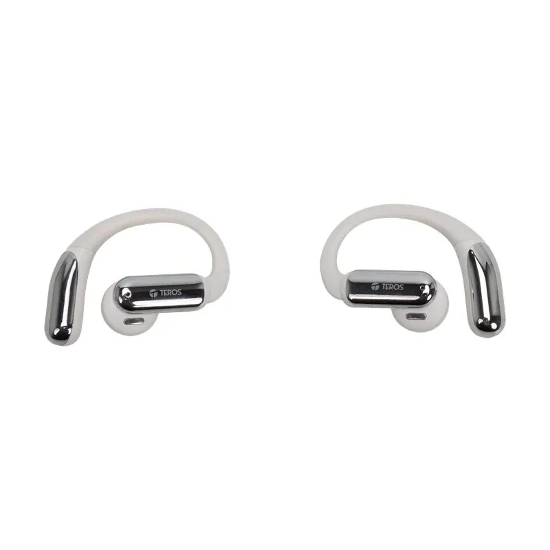 Audífonos Open-Ear Teros Auracity TE-80714CR Bluetooth 5.4 Crema Traducción IA — foto 5