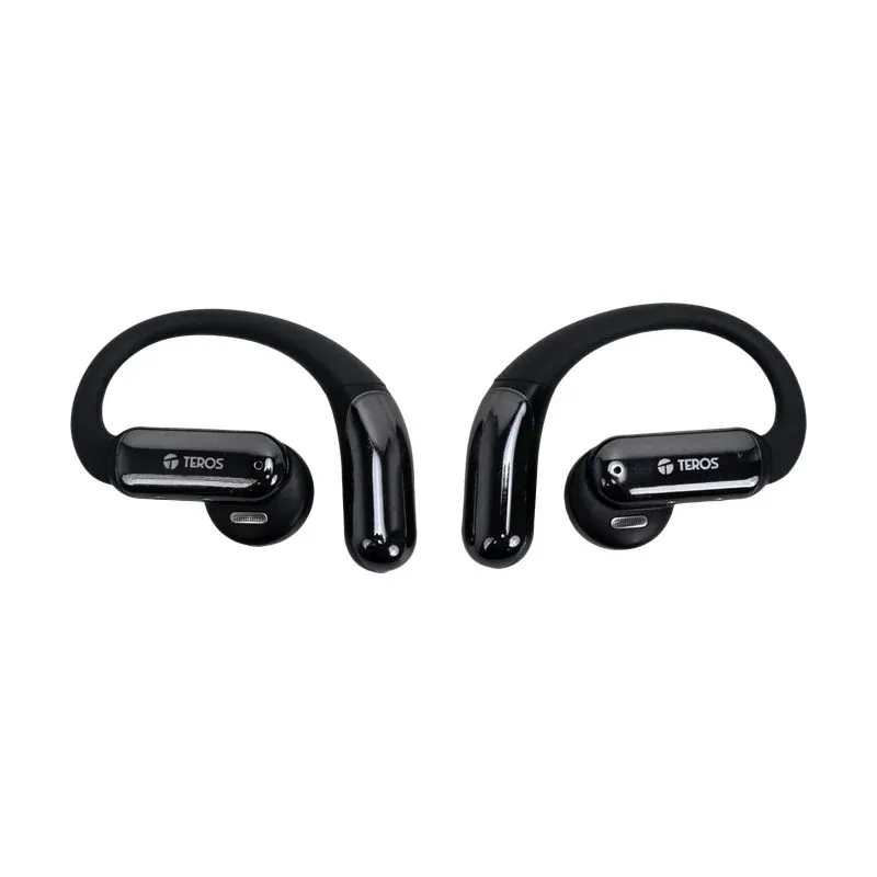 Audífonos Open-Ear Teros Auracity TE-80715N Bluetooth 5.4 Negro Traducción IA — foto 4
