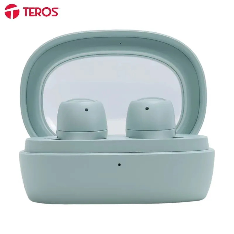 Audífonos Inalámbricos Teros Roambeats Ear TE-80719GR Bluetooth 5.4 Verde