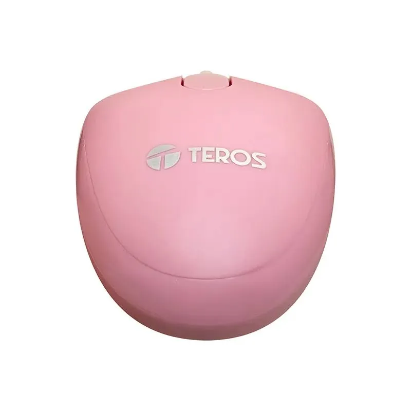 Mouse Teros TE-1221S USB 1000 DPI Rosado — foto 2