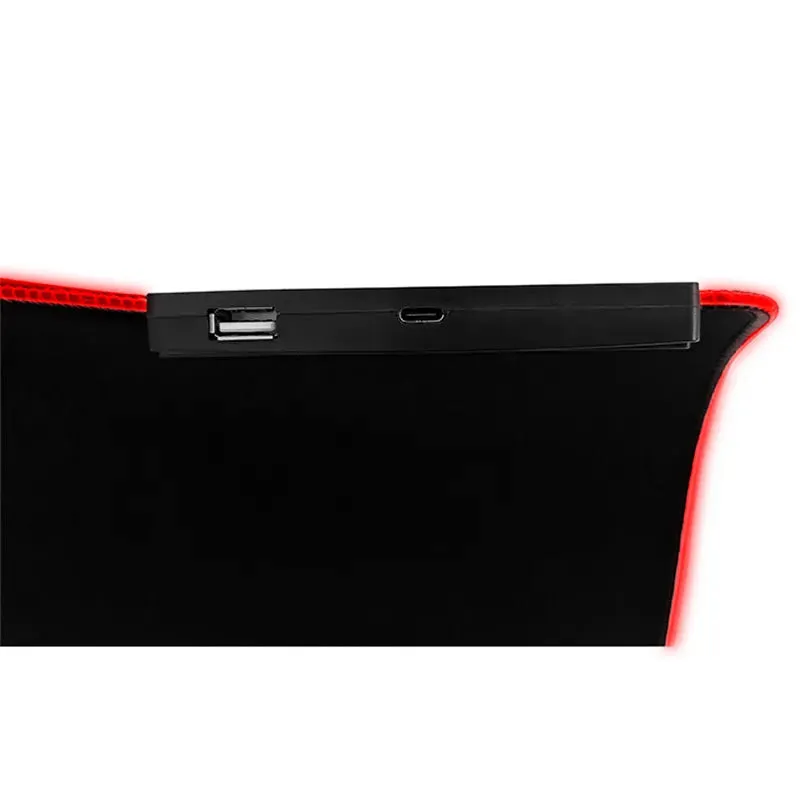 Mousepad Gamer Teros TE-3013G RGB 80 x 30 cm Negro — foto 3
