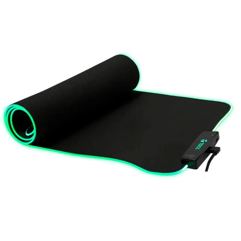 Mousepad Gamer Teros TE-3013G RGB 80 x 30 cm Negro