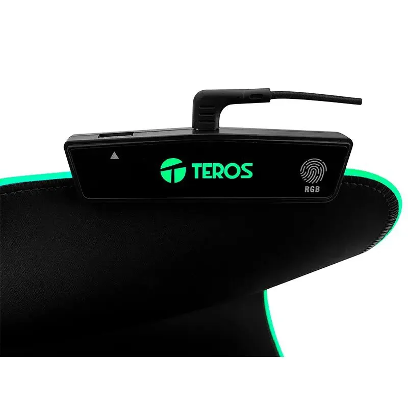 Mousepad Gamer Teros TE-3013G RGB 80 x 30 cm Negro — foto 4