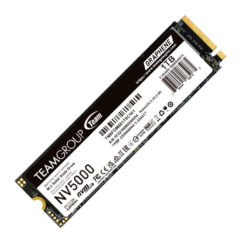 SSD TeamGroup NV5000 1TB M.2 NVMe PCIe 4.0 4500 MB/s