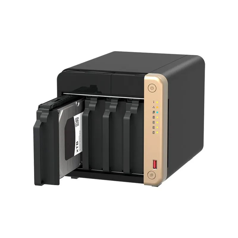 NAS QNAP TS-464-8G 4 Bahías Celeron N5095 8GB DDR4 2x 2.5GbE M.2 NVMe — foto 3