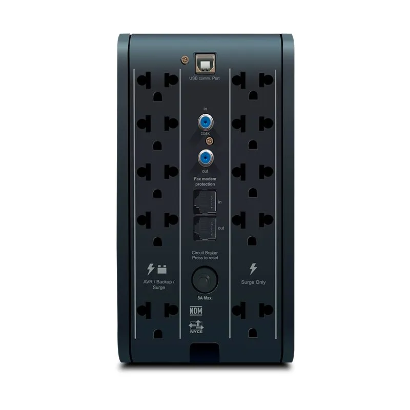 UPS Interactivo CDP (Chicago Digital Power) R-Smart 1010i, 1000VA / 500W