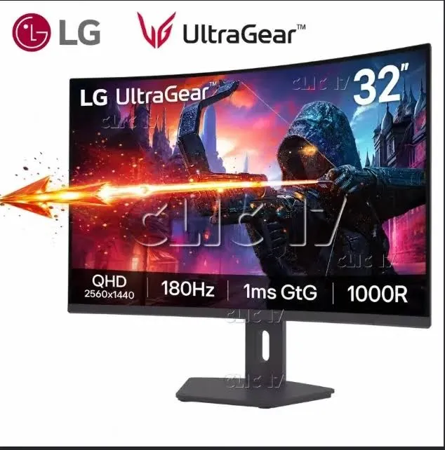 Monitor Gamer Curvo LG UltraGear 32G600A 32" QHD VA 180Hz