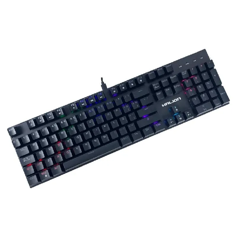 Teclado Halion Stellar HA-KG916 Mecánico Switch Blue Rainbow — foto 2