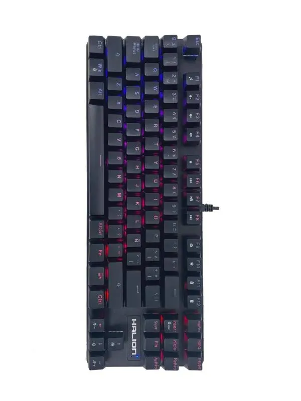 Teclado Halion Clipper HA-KG848 Mecánico Switch Blue RGB — foto 2