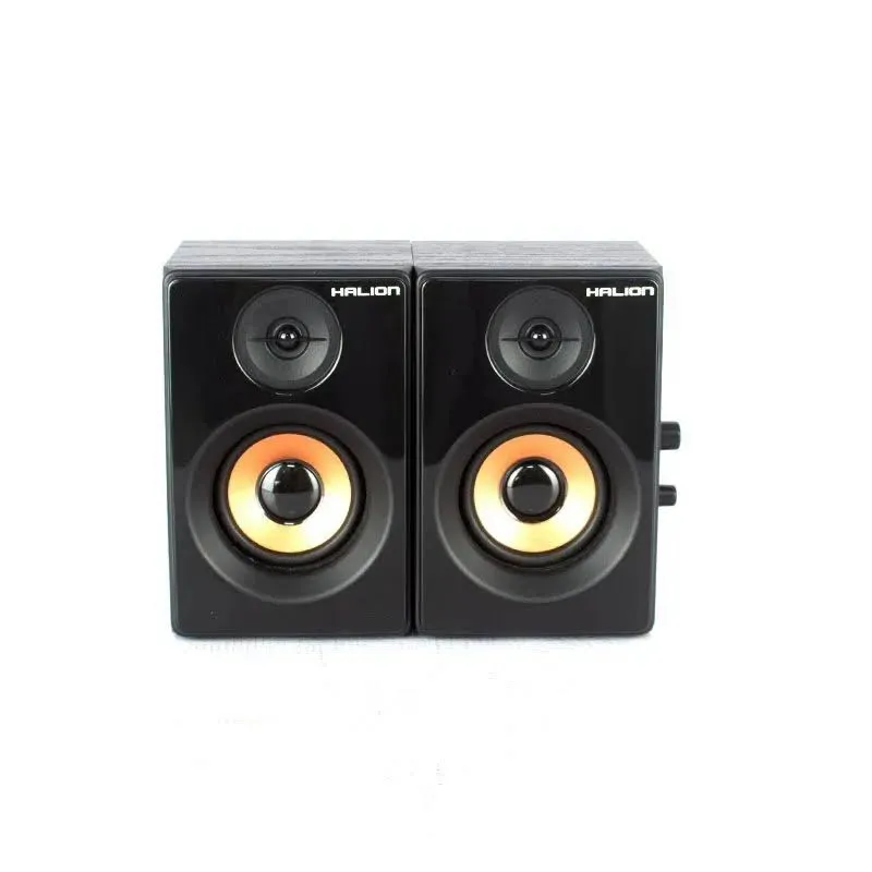 Parlantes Halion HA-S502 2.0 USB 8 W LED Multicolor
