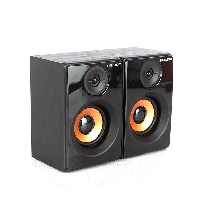 Parlantes Halion HA-S502 2.0 USB 8 W LED Multicolor — foto 3