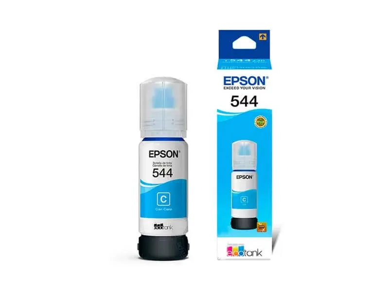 Botella de Tinta Epson 544 T544220 Cian 65ml
