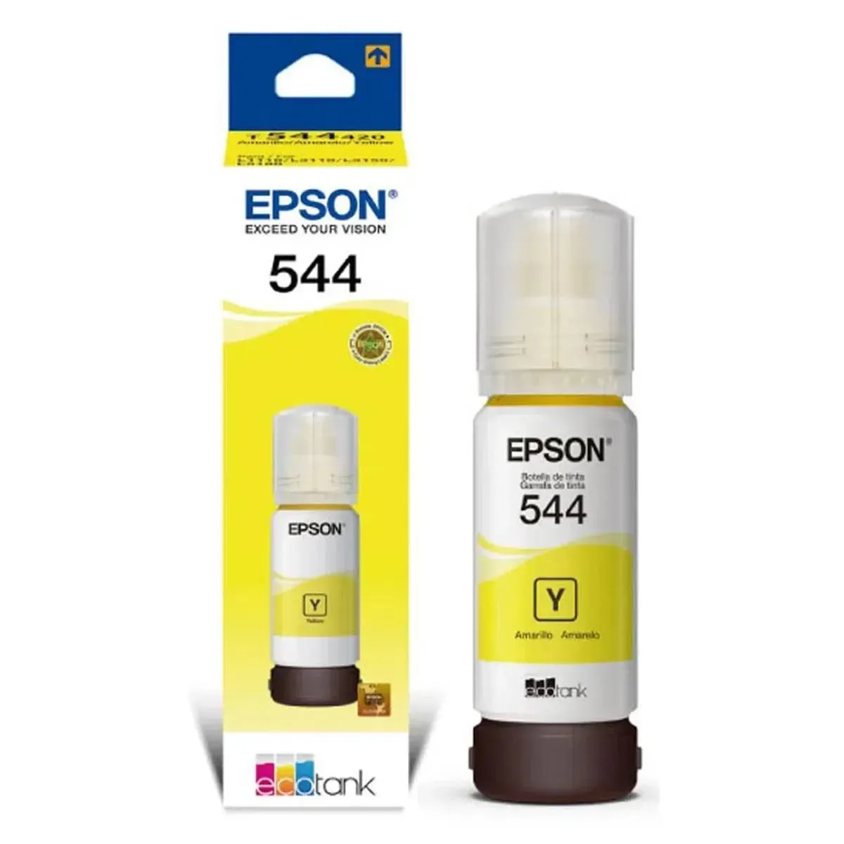 Botella de Tinta Epson 544 T544420 Amarillo 65ml