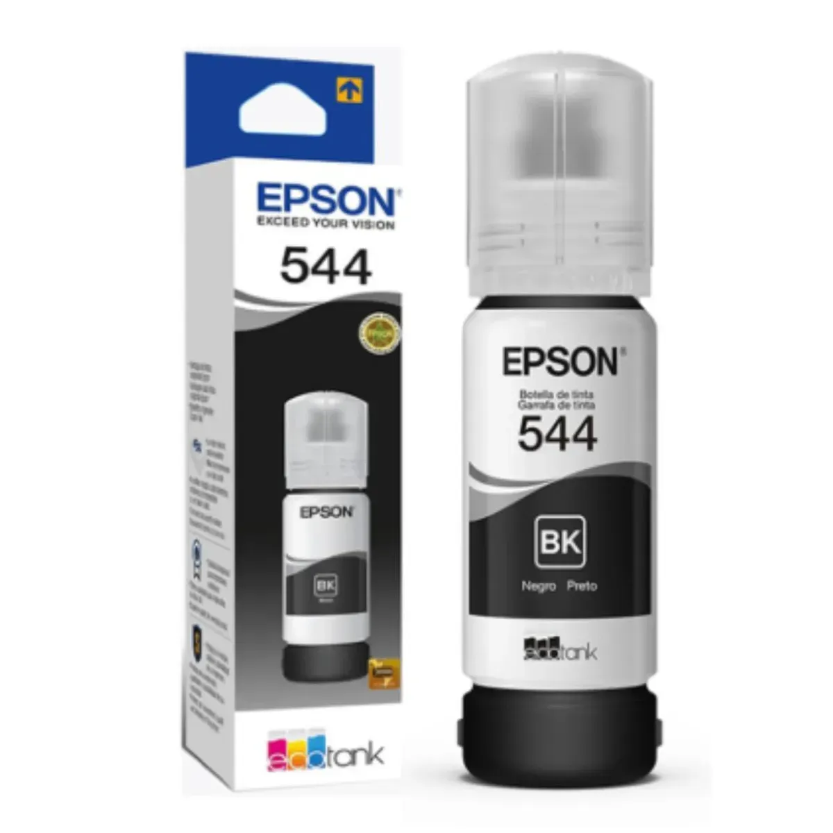 Botella de Tinta Epson 544 T544120 Negro 65ml