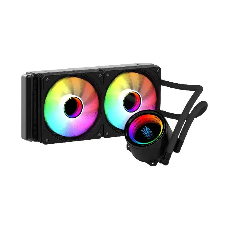 Cooler para CPU Cybercool CYB-AR240B Refrigeración Líquida 240mm ARGB