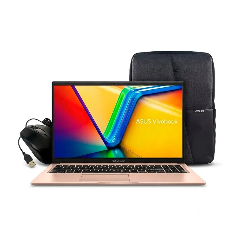 Laptop ASUS Vivobook Go 15 E1504FA 15.6" Ryzen 5 40 8GB 512GB SSD Rosado