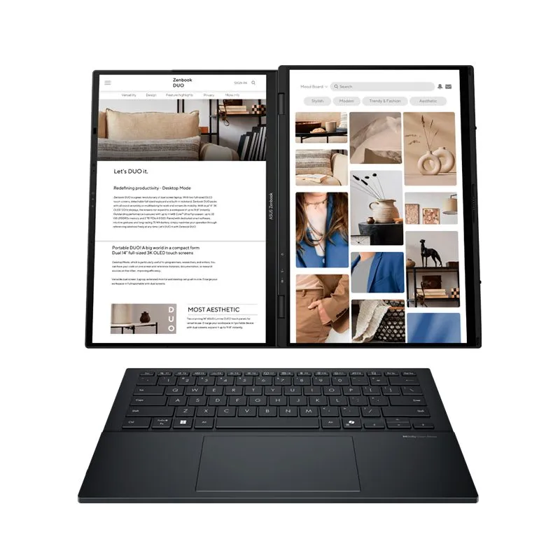 Laptop ASUS Zenbook Duo UX8406CA 14" OLED Táctil Core Ultra 9 285H 16GB 512GB SSD — foto 2