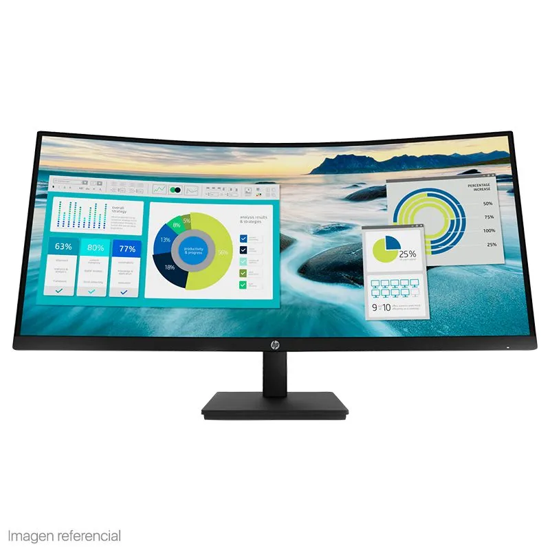 Monitor Curvo HP P34hc G4 34" WQHD VA
