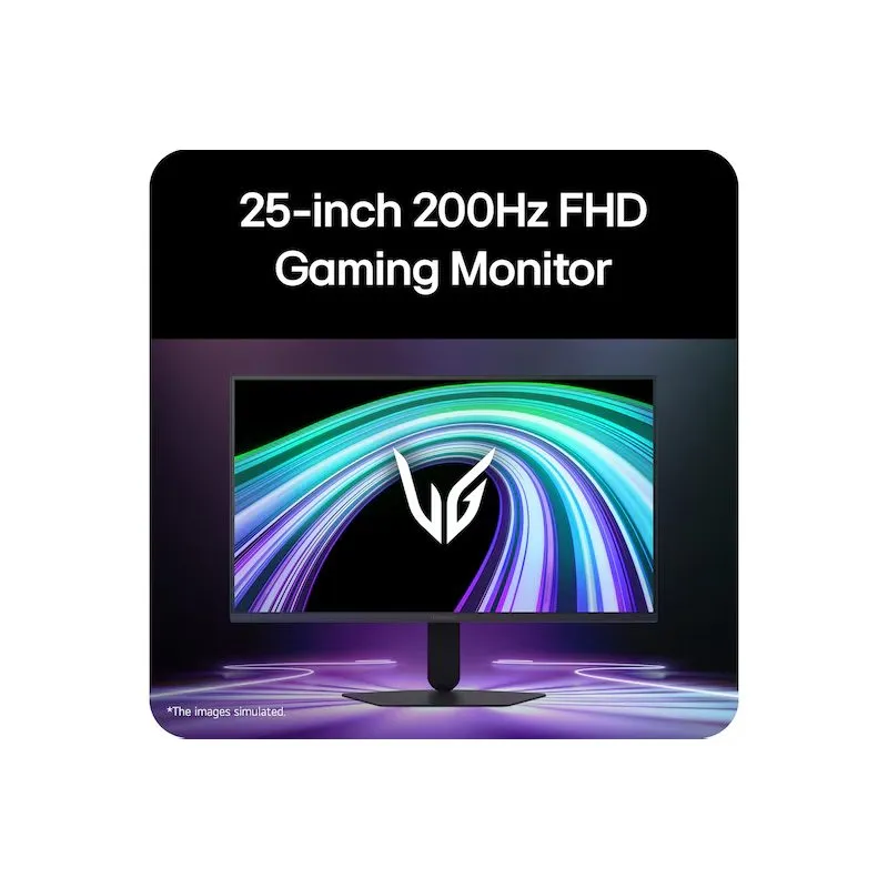 Monitor Gamer LG UltraGear G5 25G523B 24.5" FHD IPS 200Hz — foto 7