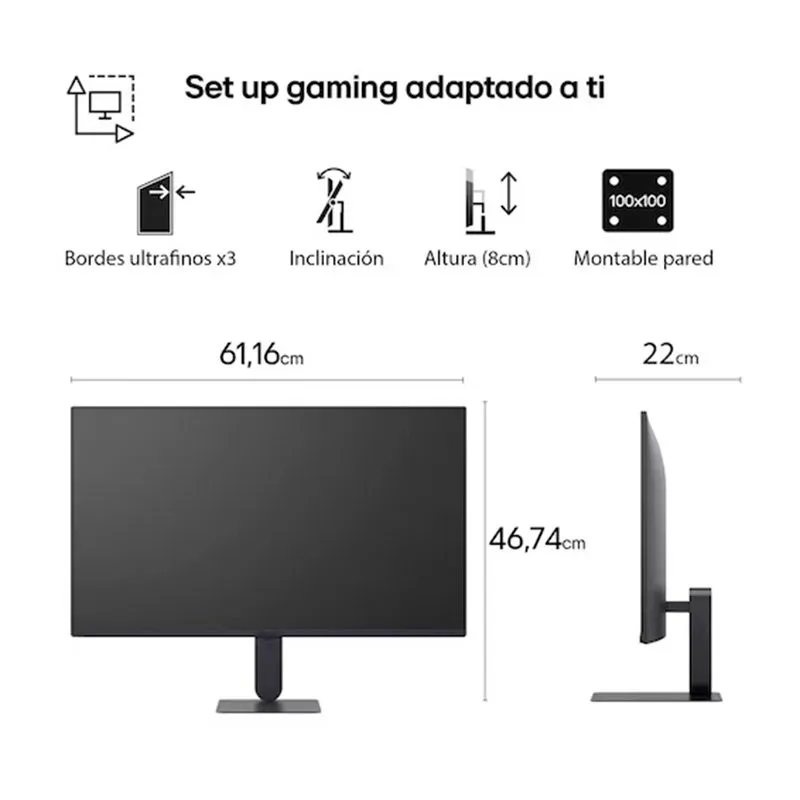 Monitor Gamer LG UltraGear G4 27G414B 27" FHD IPS 144Hz — foto 3