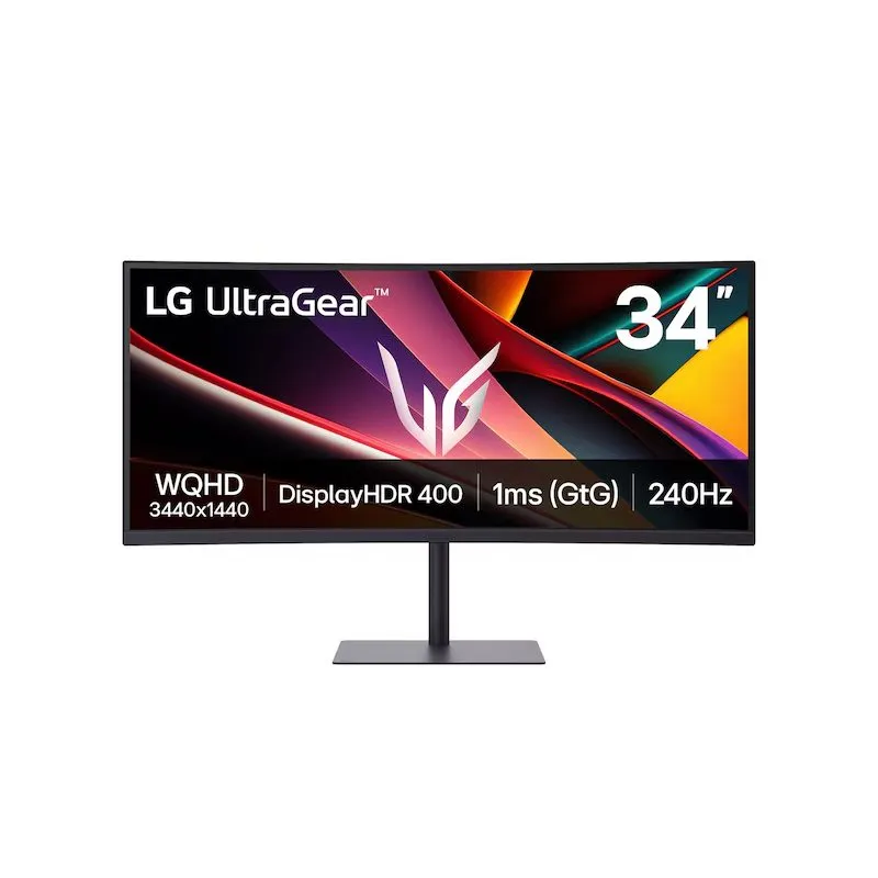 Monitor Gamer Curvo LG UltraGear G6 34G630A 34" WQHD VA 240Hz