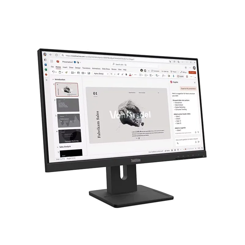 Monitor Lenovo ThinkVision E22-40 21.5" FHD IPS 100Hz — foto 2